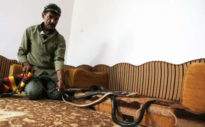 Jordanac 33 godine u istoj kući živi sa zmijama